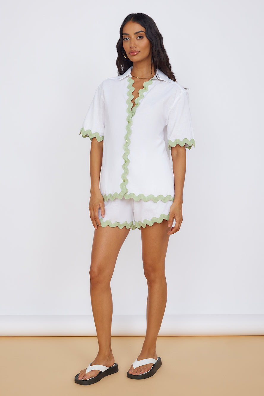 SEVEN WONDERS Harry Shirt White-Seaa Fashion