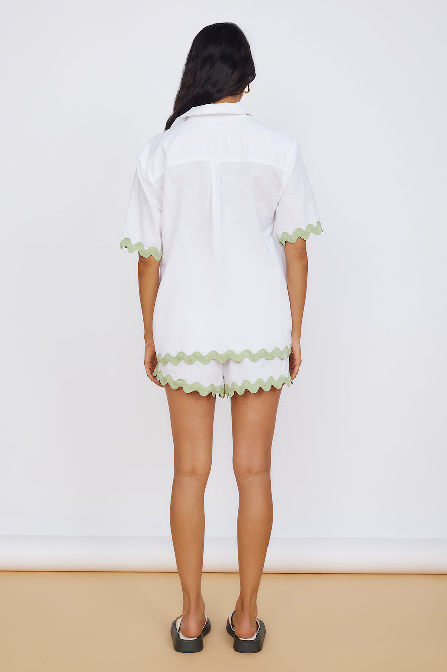 SEVEN WONDERS Harry Shirt White-Seaa Fashion