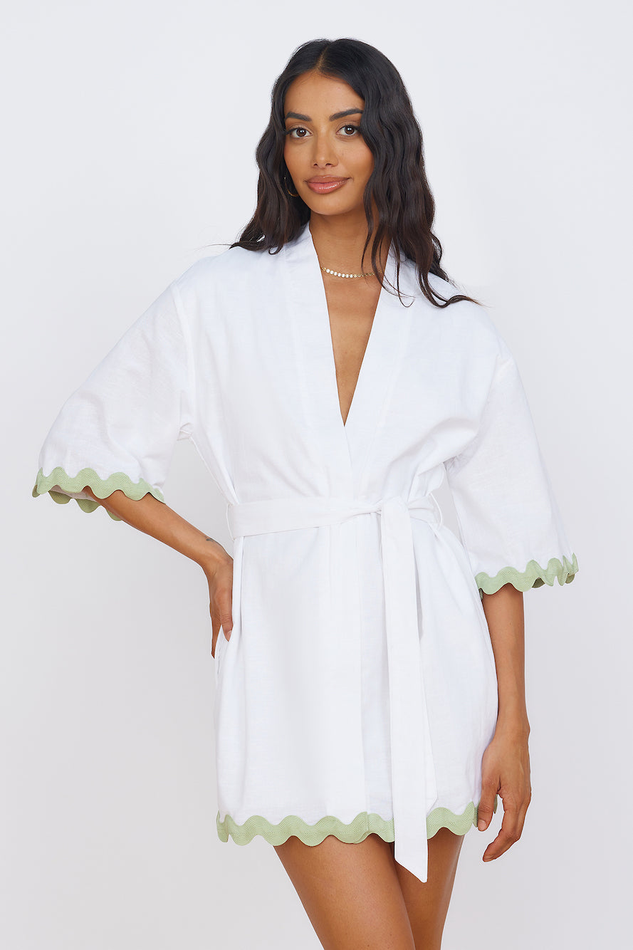 SEVEN WONDERS Harry Mini Dress White-Seaa Fashion