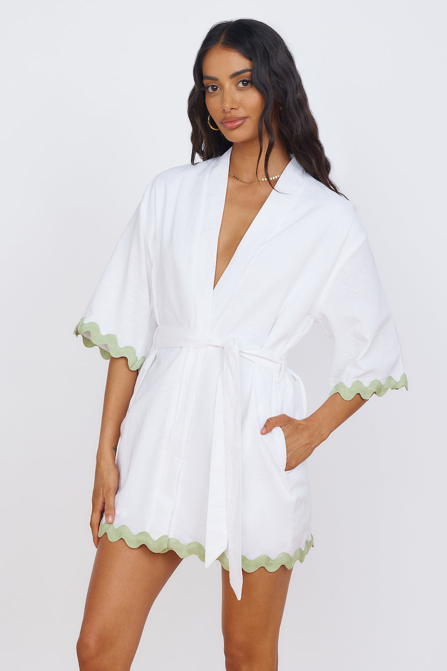 SEVEN WONDERS Harry Mini Dress White-Seaa Fashion