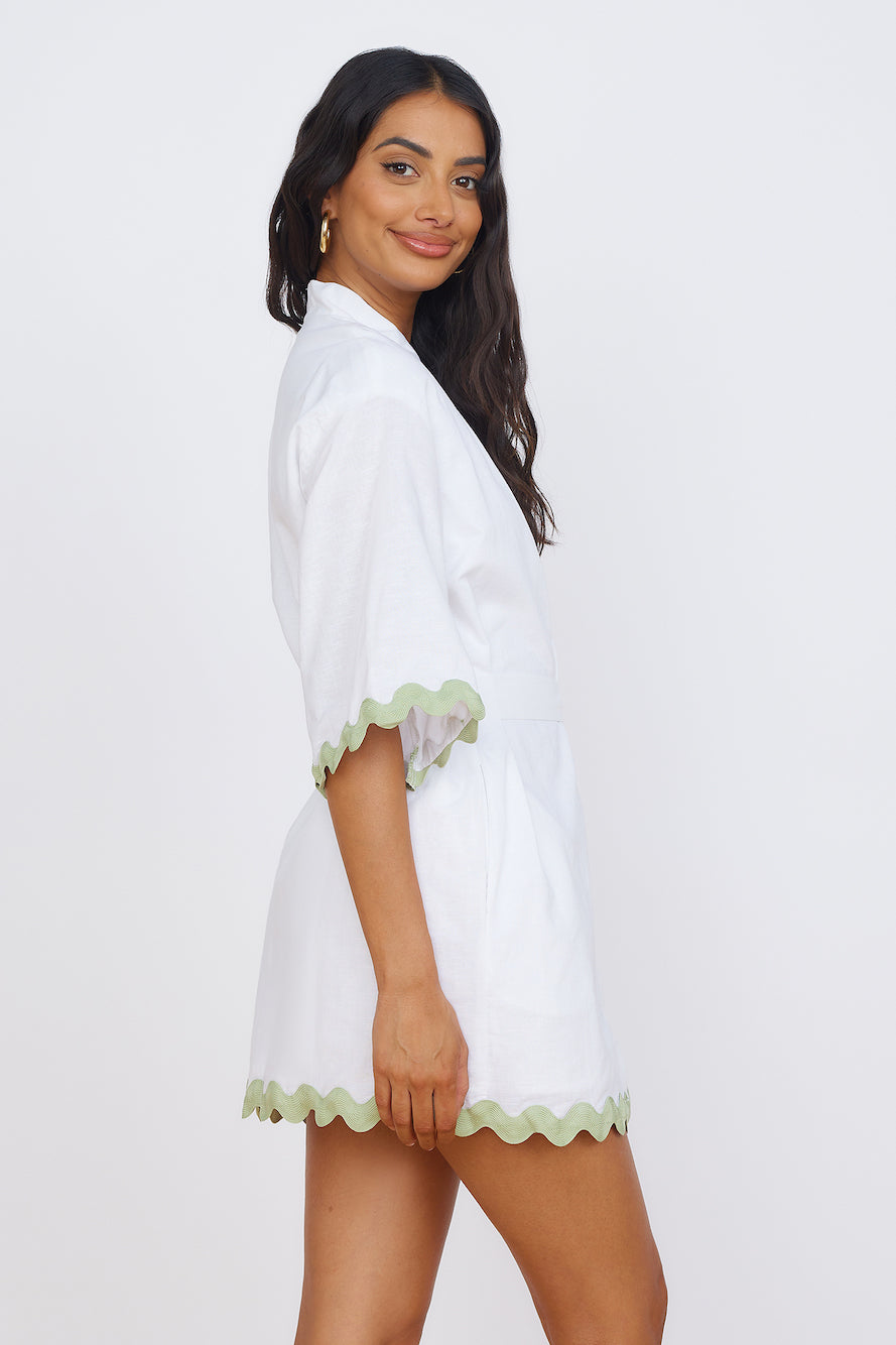 SEVEN WONDERS Harry Mini Dress White-Seaa Fashion