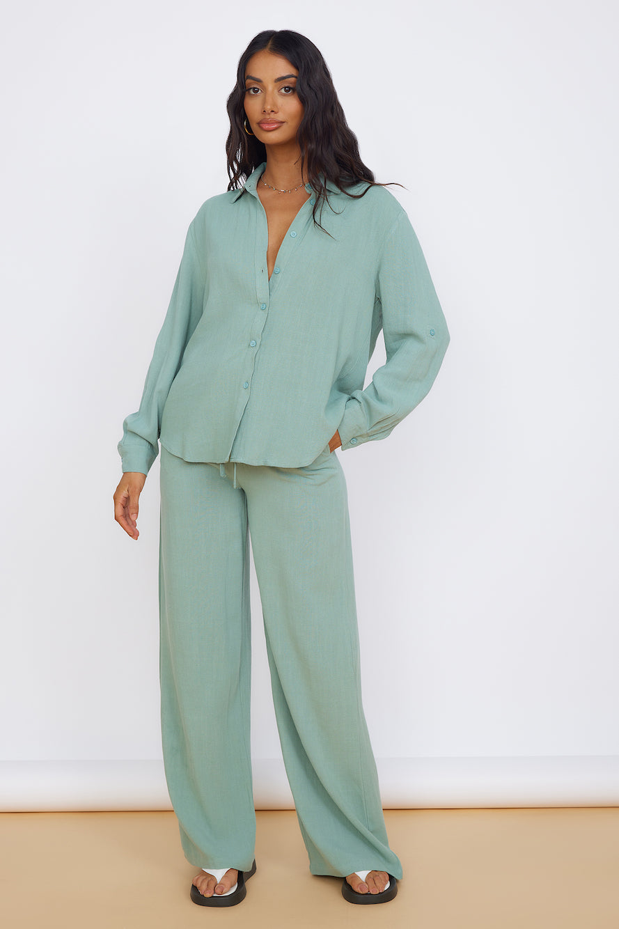 SEVEN WONDERS Kiana Pant Sage-Seaa Fashion