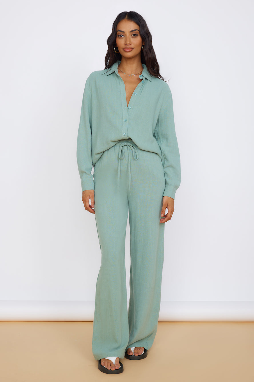 SEVEN WONDERS Kiana Pant Sage-Seaa Fashion