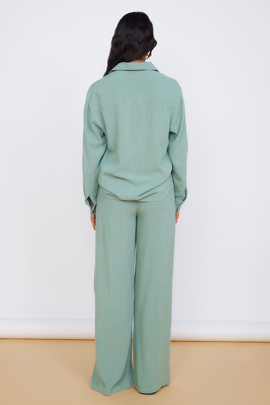 SEVEN WONDERS Kiana Pant Sage-Seaa Fashion