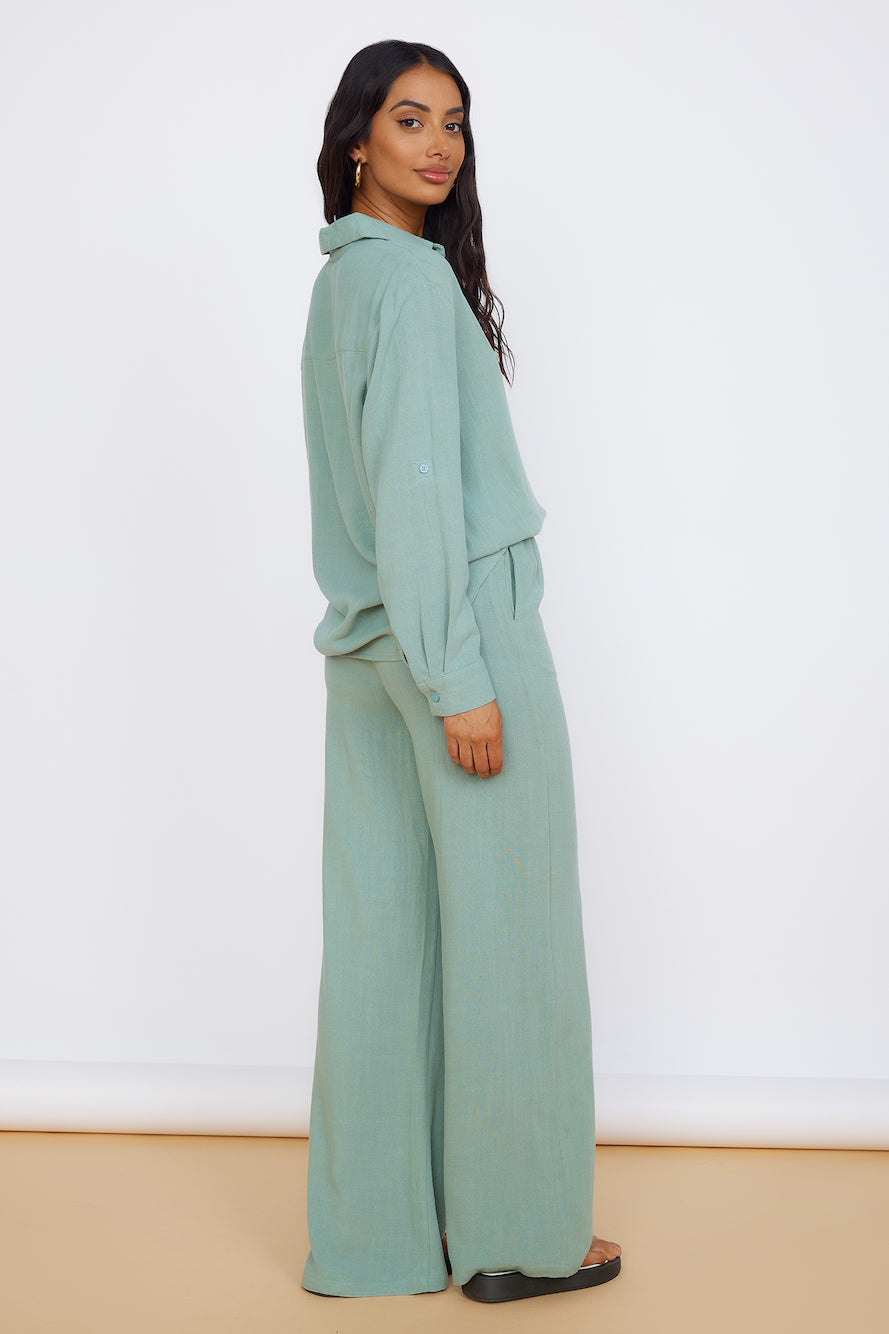 SEVEN WONDERS Kiana Pant Sage-Seaa Fashion