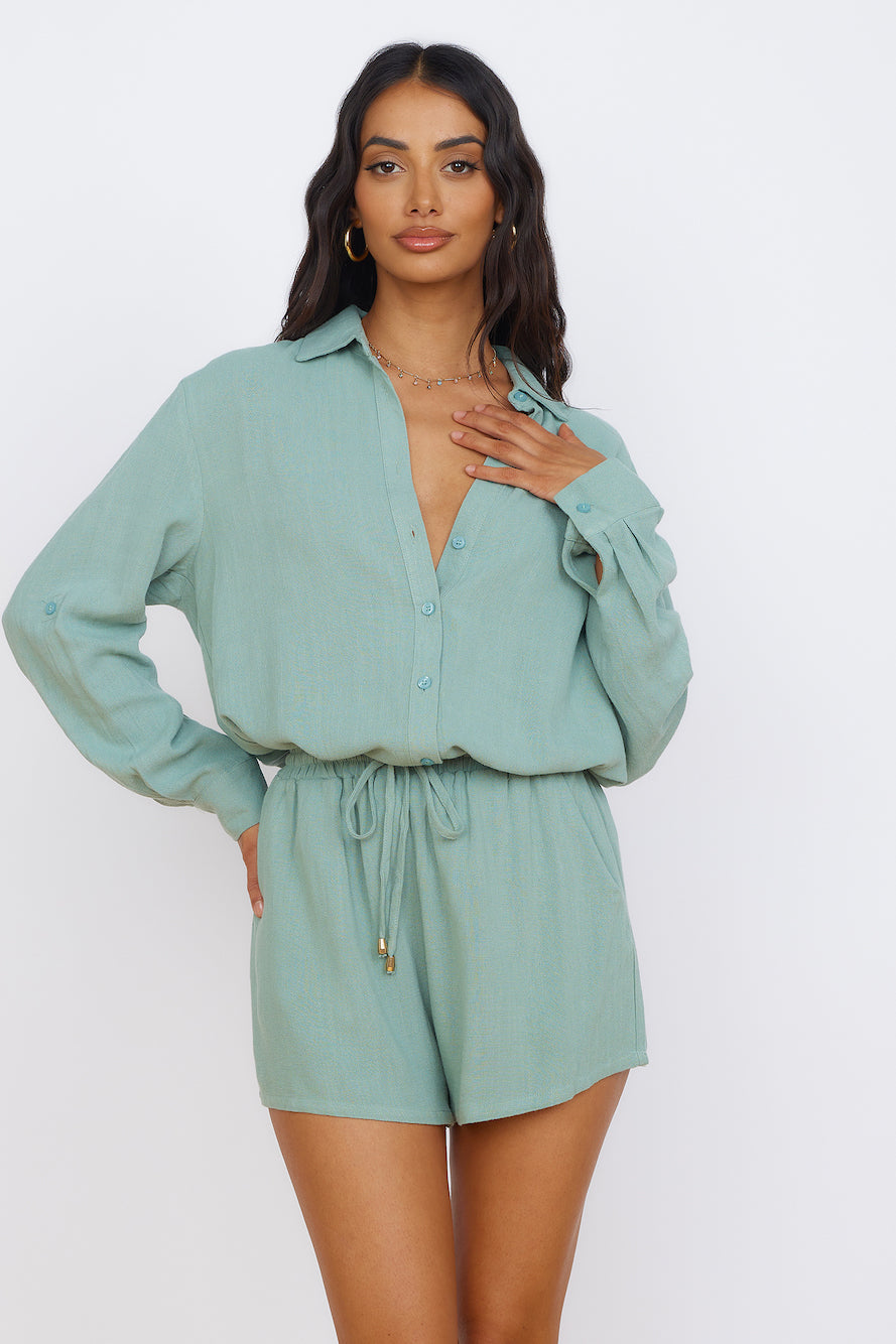 SEVEN WONDERS Kiana Shirt Sage-Seaa Fashion