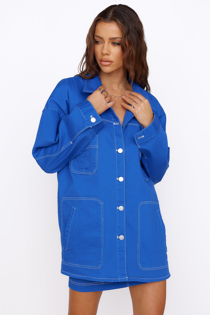 Day at Paradise Top Denim-Seaa Fashion