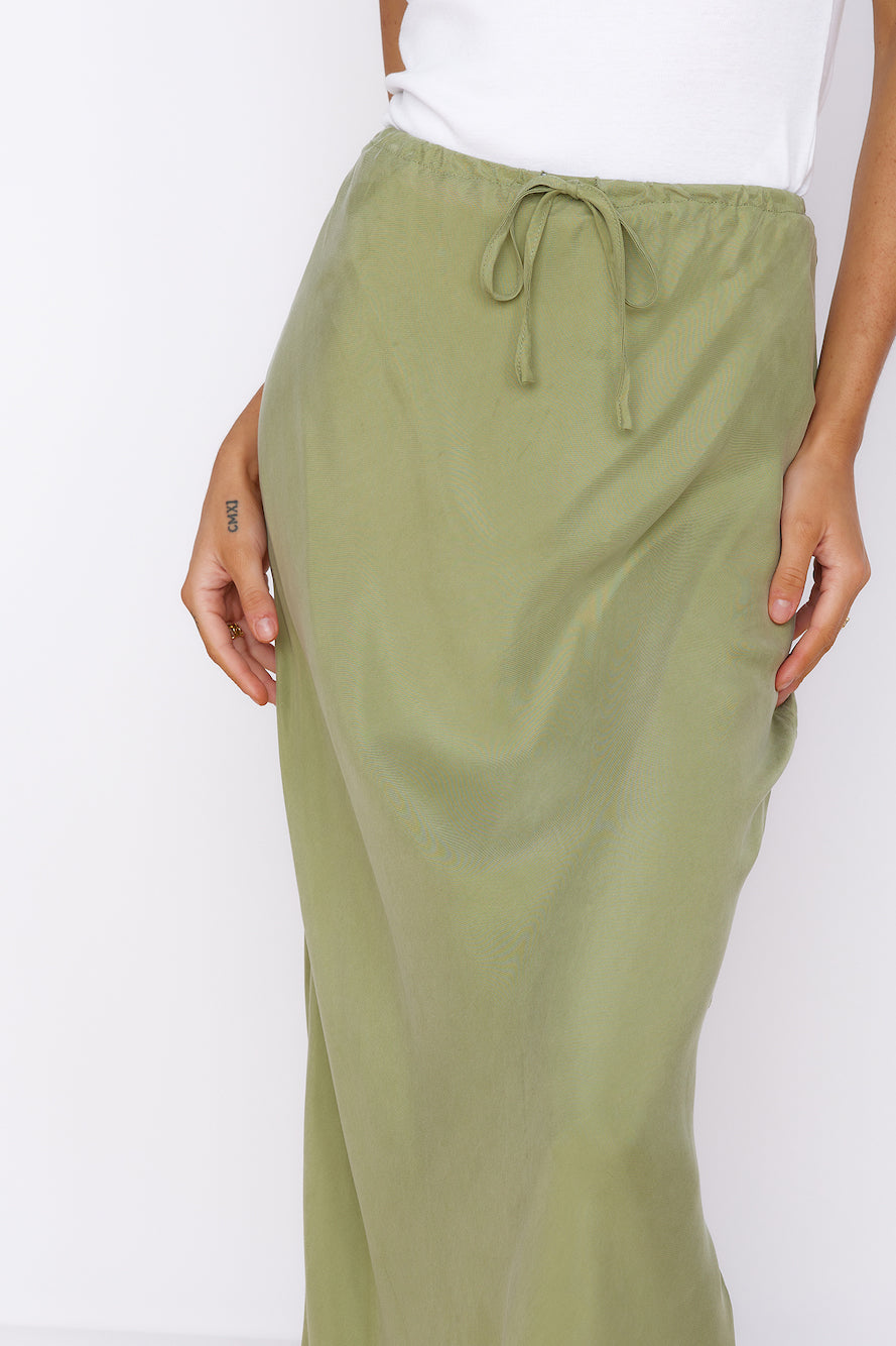 Dandelion Dreaming Skirt Sage-Seaa Fashion