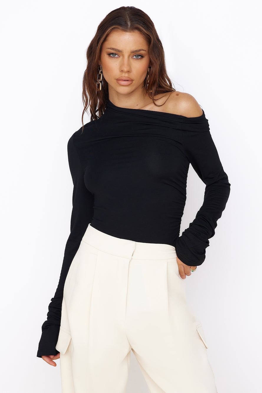 SNDYS Nyah Bodysuit Black-Seaa Fashion