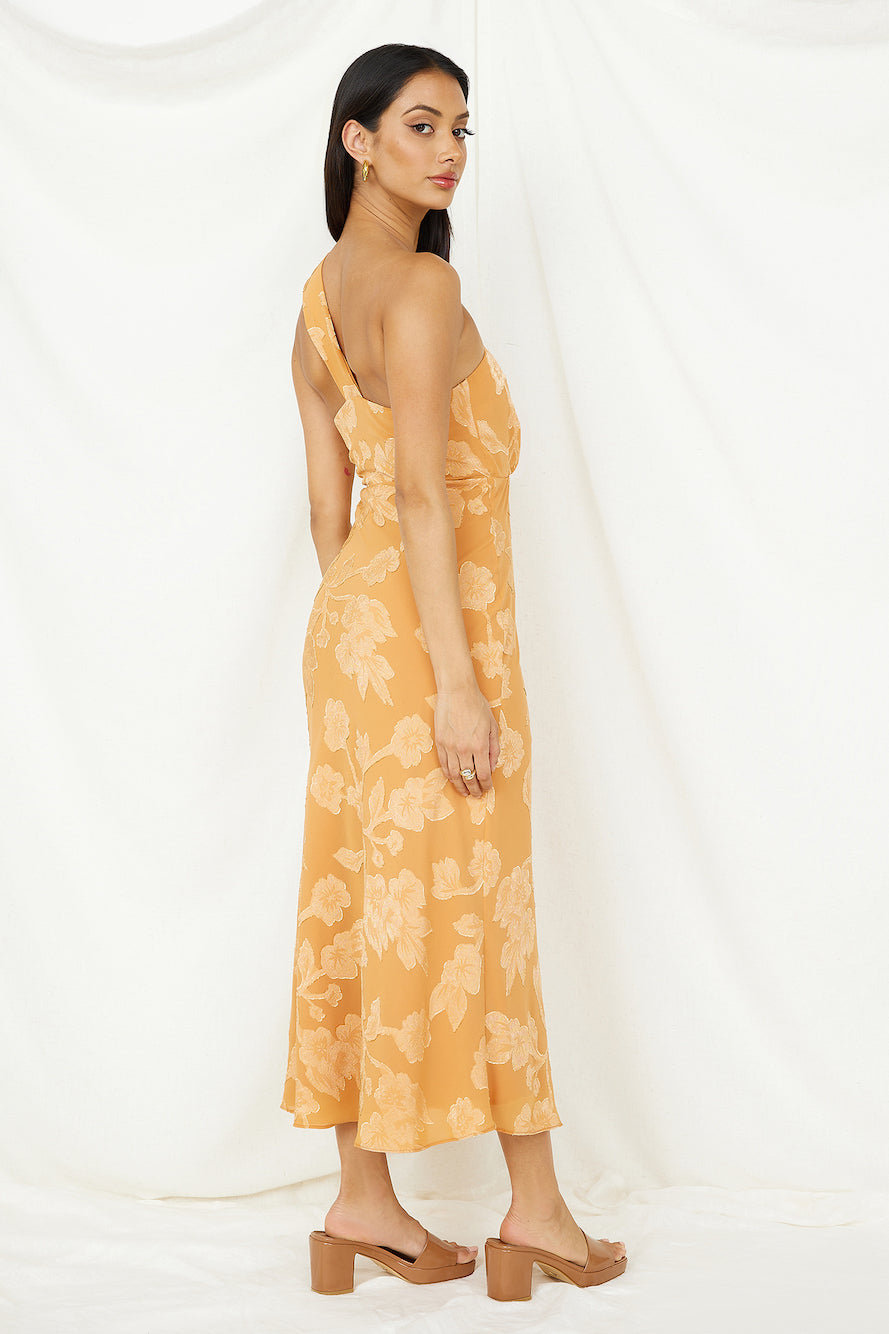 Power of Possibility Maxi Dress Orange-Seaa Fashion