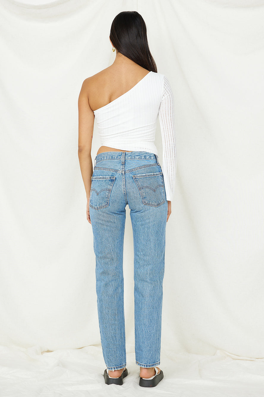 Hand On My Heart Crop Top White-Seaa Fashion