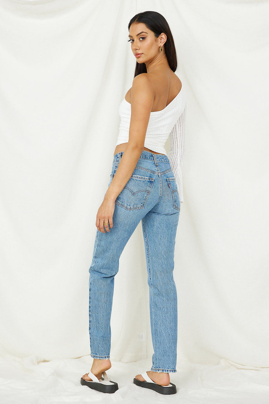 Hand On My Heart Crop Top White-Seaa Fashion