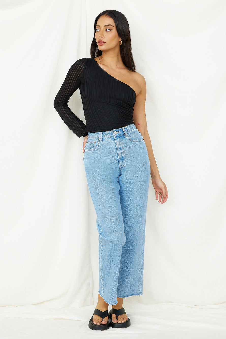 Hand On My Heart Crop Top Black-Seaa Fashion