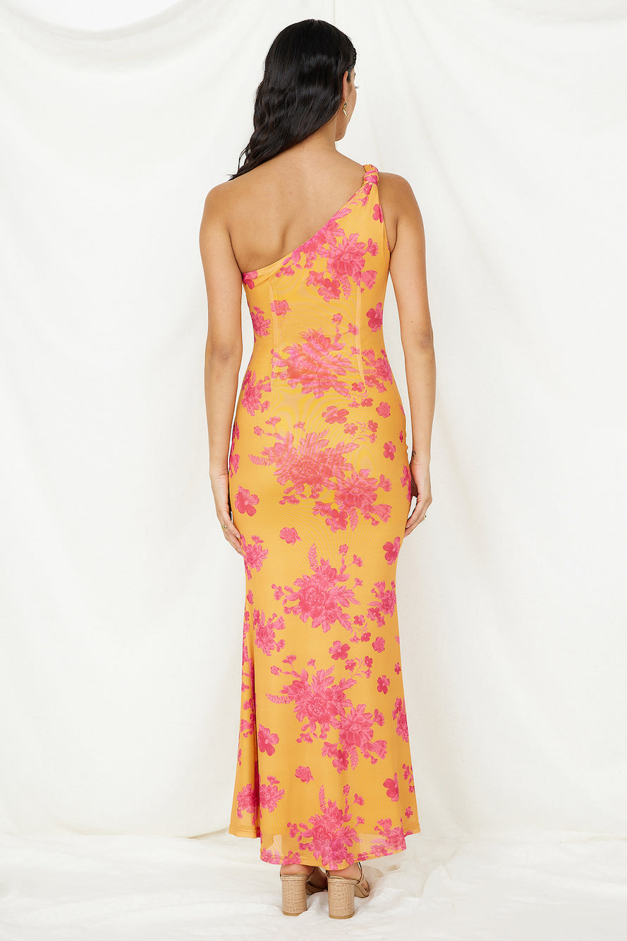 Burning Wishes Maxi Dress Orange-Seaa Fashion