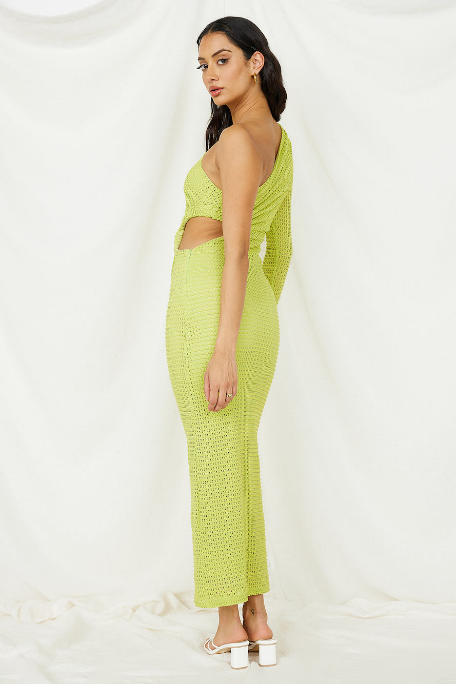 Just In Time Maxi Dress Green-Seaa Fashion