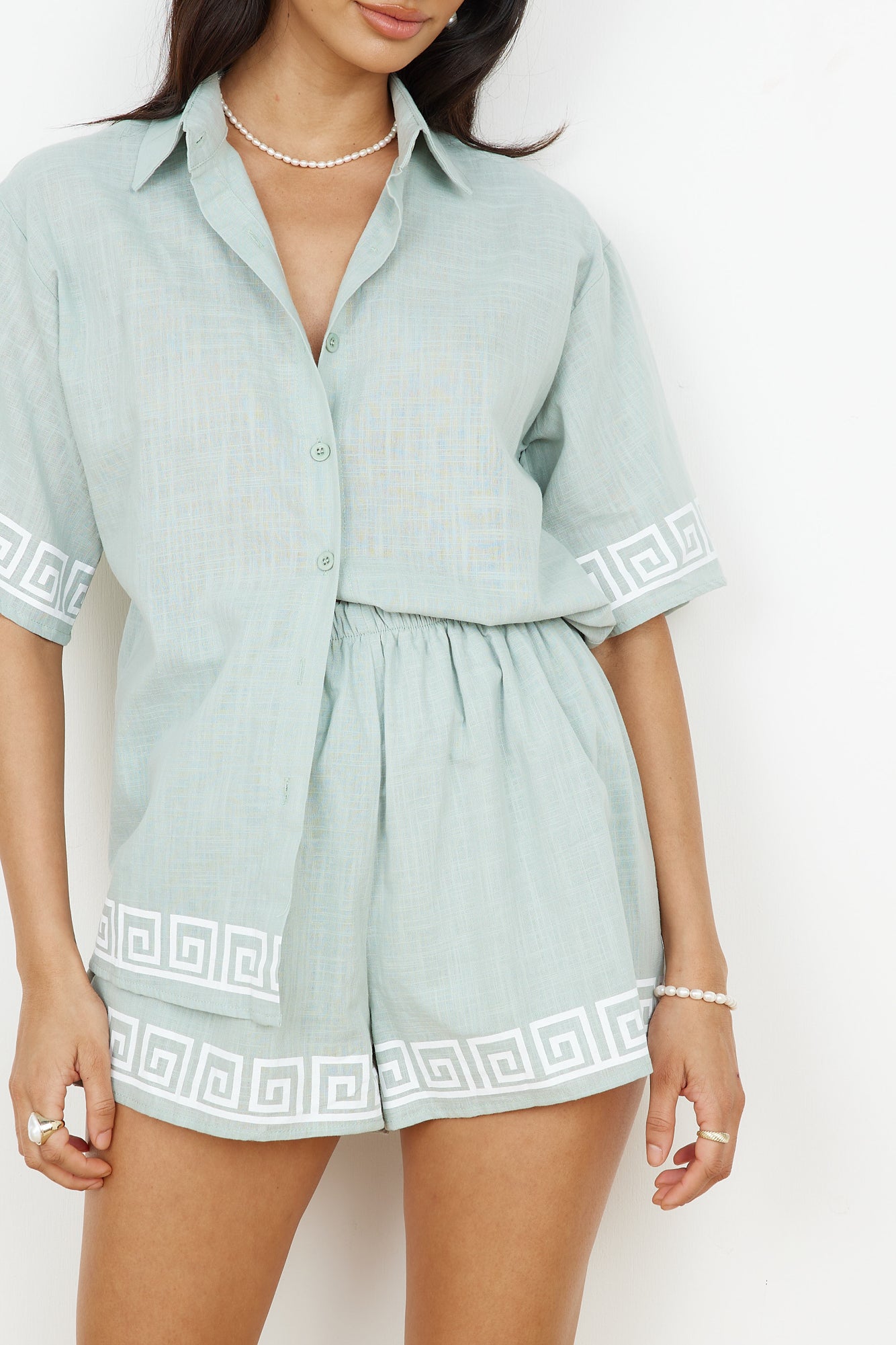 Mint Mojito Set Sage-Seaa Fashion