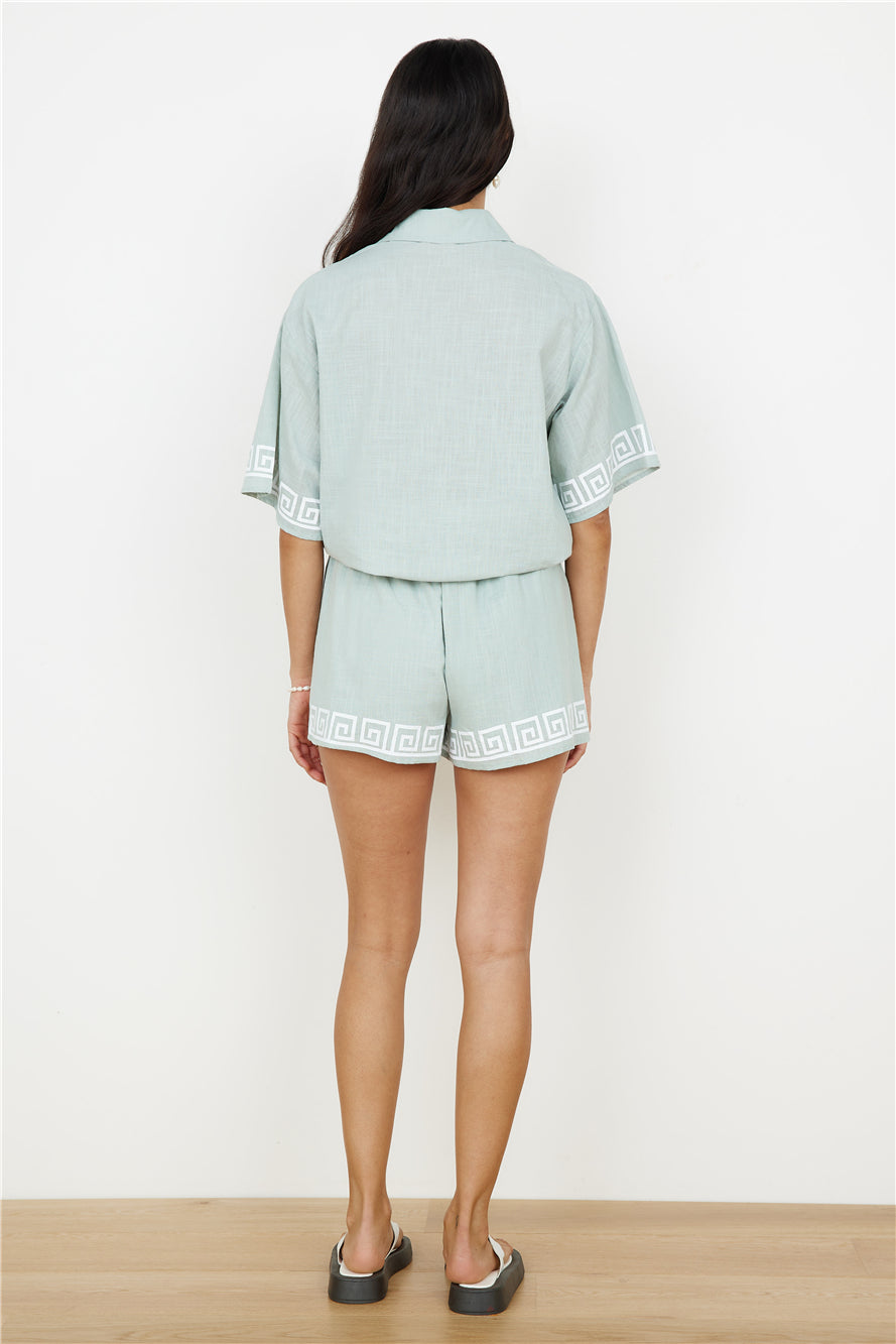 Mint Mojito Set Sage-Seaa Fashion