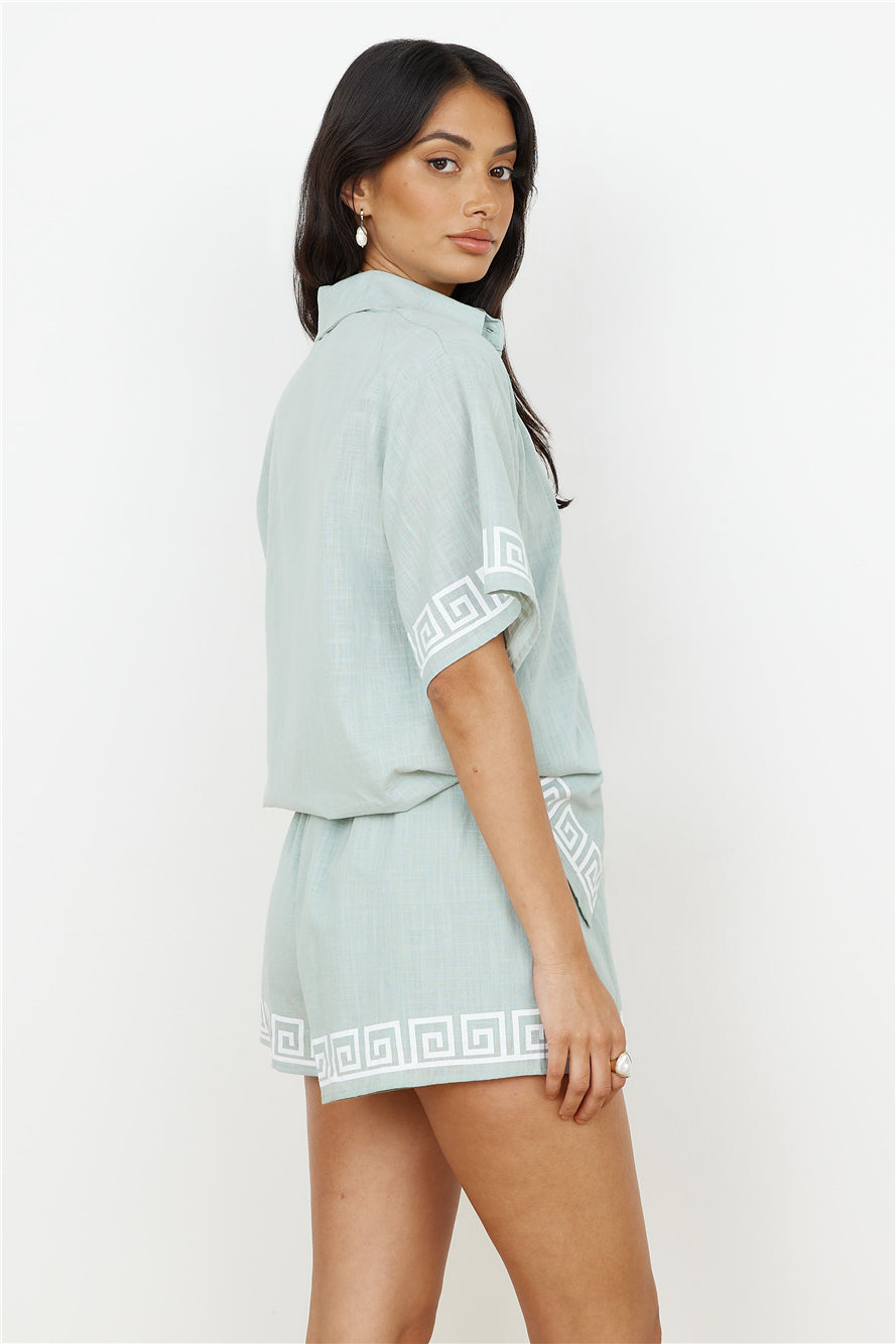 Mint Mojito Set Sage-Seaa Fashion