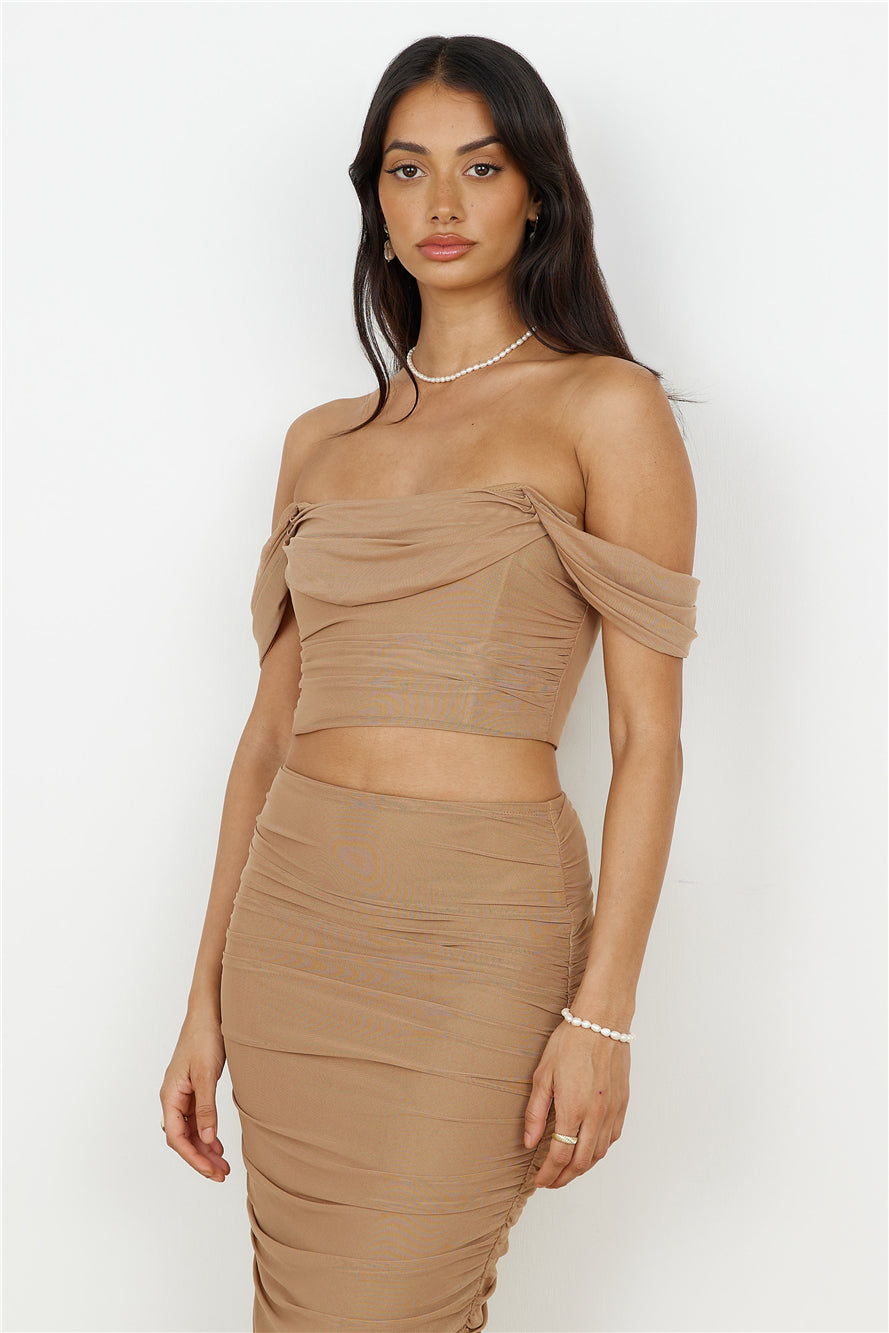 Dance Darling Crop Top Beige-Seaa Fashion