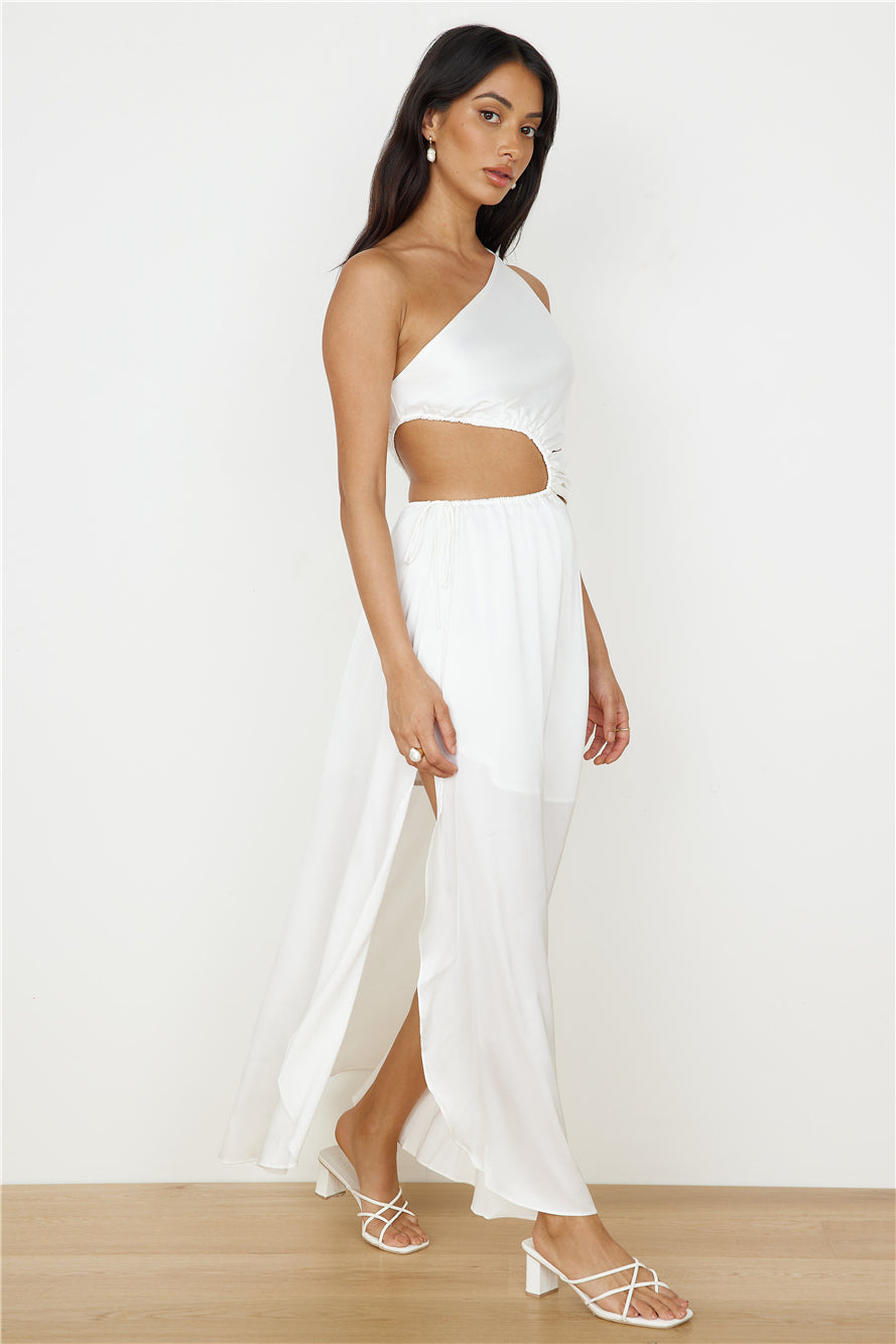 We Got This Feeling Maxi Dress White-Seaa Fashion
