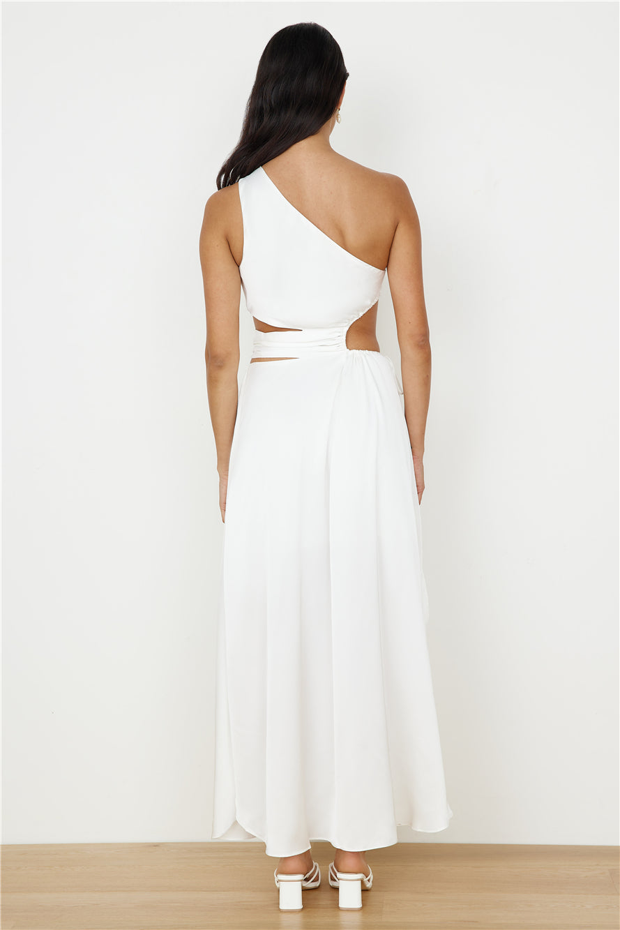We Got This Feeling Maxi Dress White-Seaa Fashion