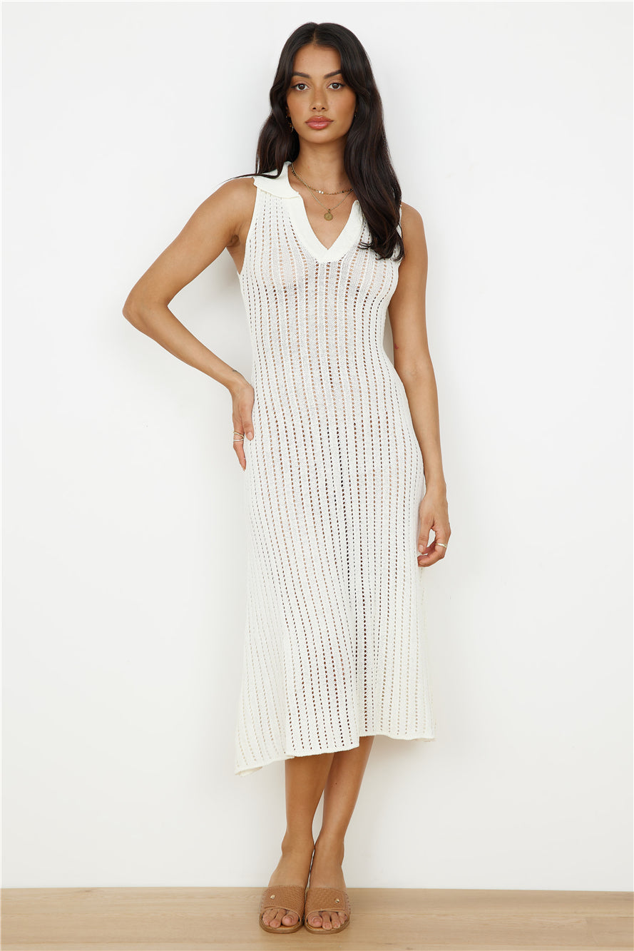 Breezy Seas Maxi Dress White-Seaa Fashion