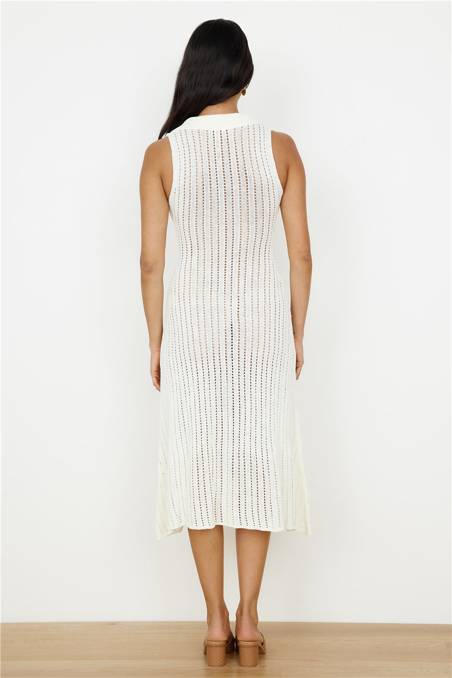 Breezy Seas Maxi Dress White-Seaa Fashion