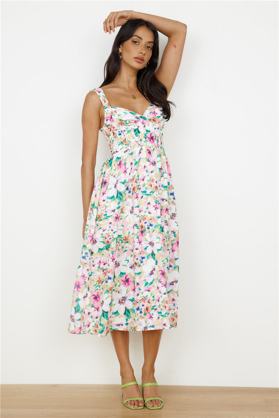 All Day Midi Dress Multi-Seaa Fashion