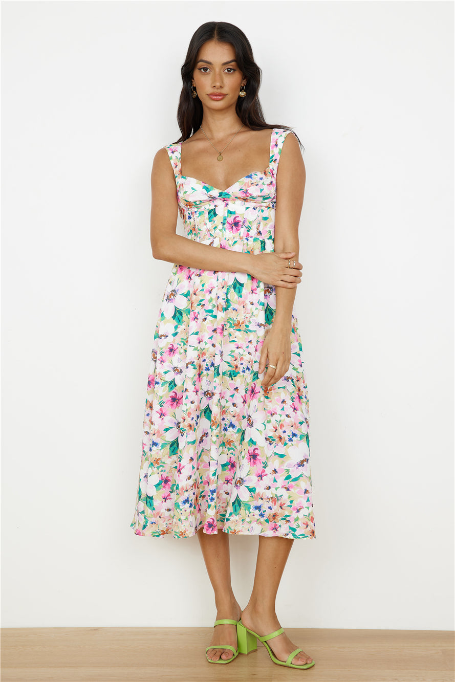 All Day Midi Dress Multi-Seaa Fashion