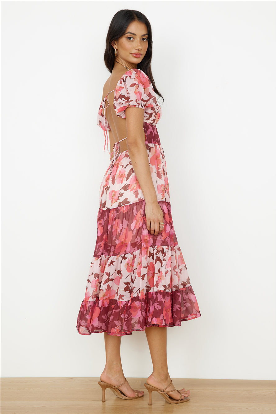 Baby Blooms Maxi Dress Pink-Seaa Fashion