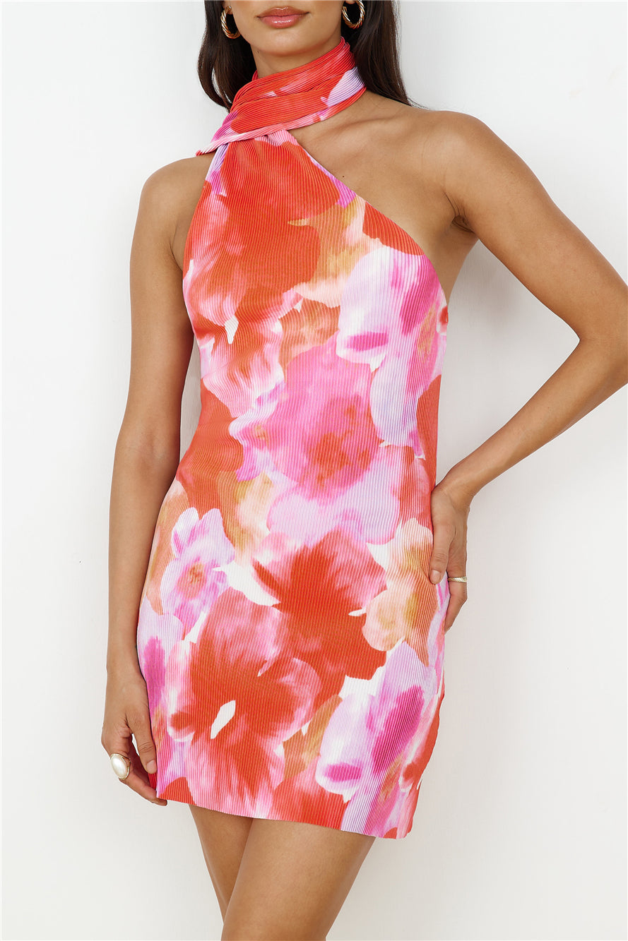 Your Aura Mini Dress Pink-Seaa Fashion