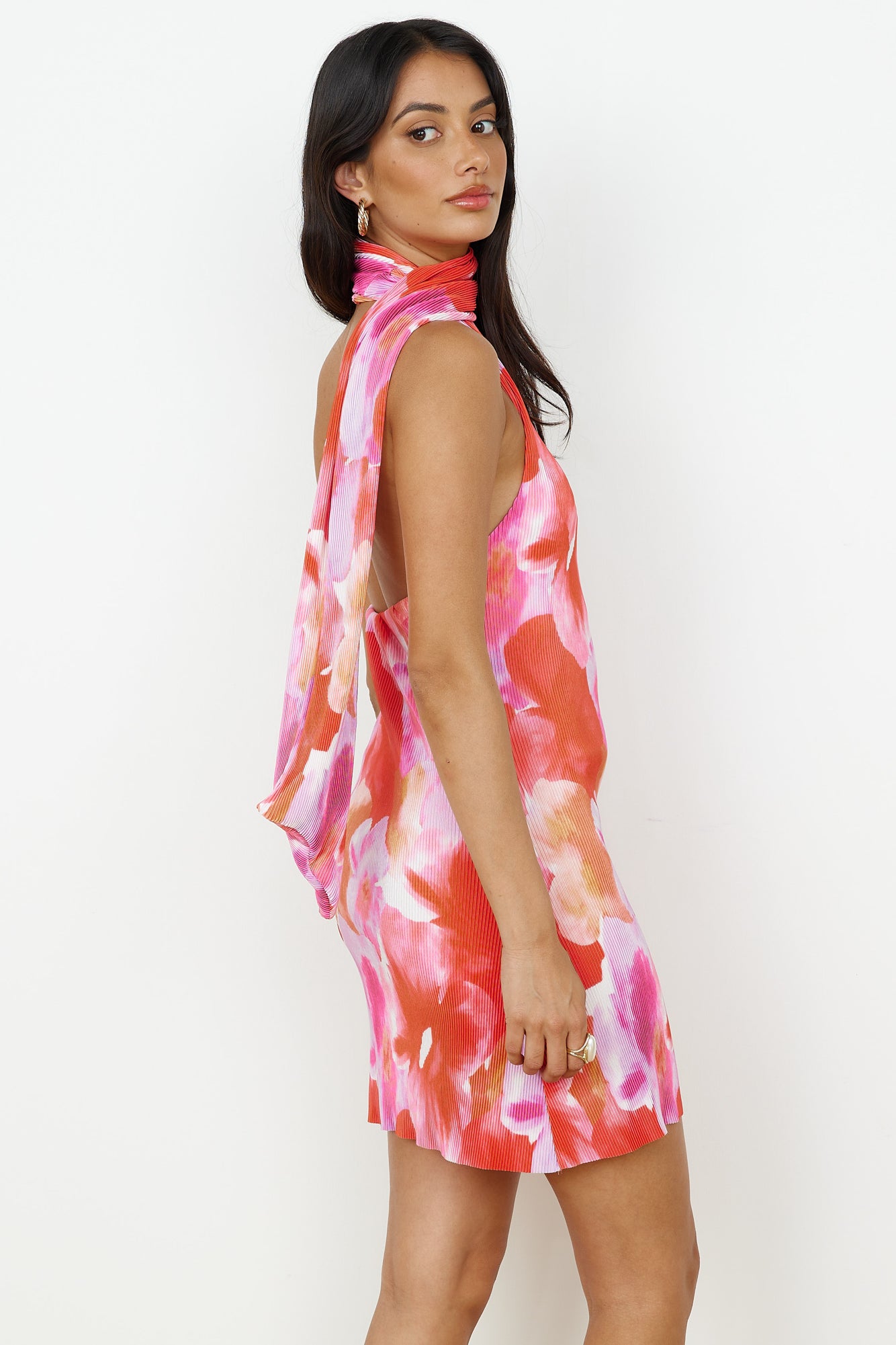 Your Aura Mini Dress Pink-Seaa Fashion