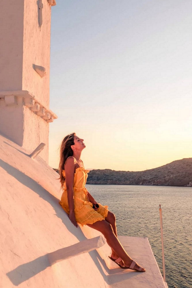 Valle Lindo Dress Mustard-Seaa Fashion