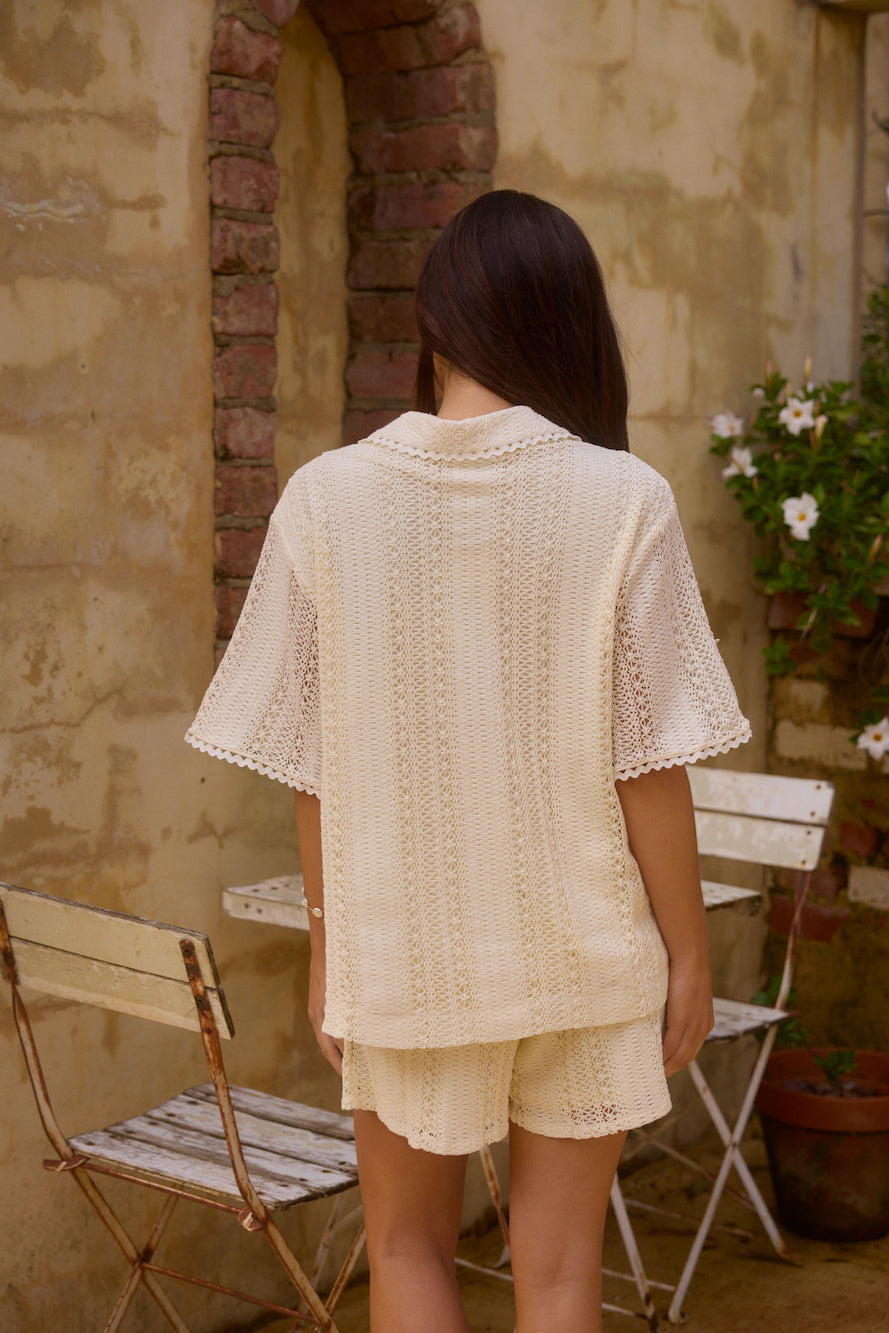 Misty Harbour Shirt White-Seaa Fashion