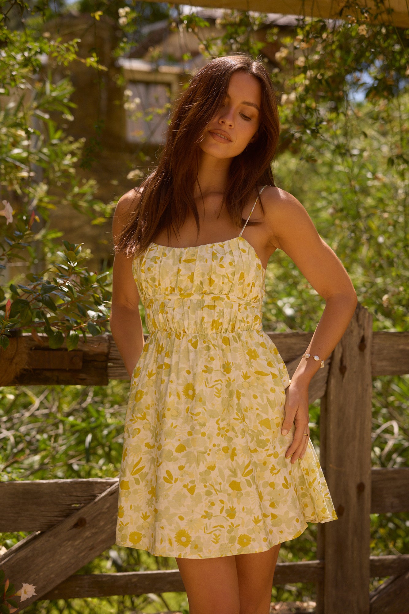 Gardenia Grace Mini Dress-Seaa Fashion