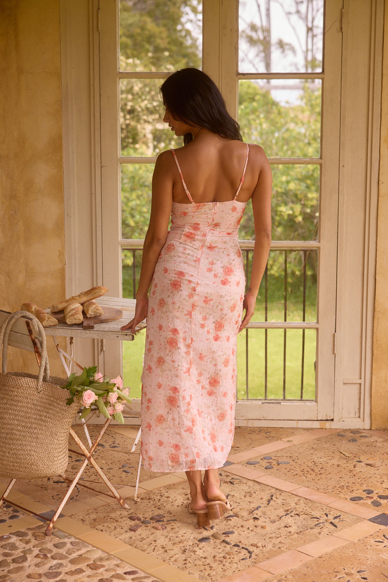 Blossom Bliss Maxi Dress in Pink-Seaa Fashion