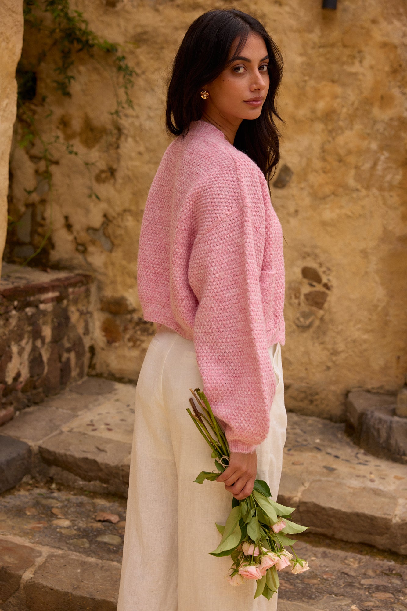 Bayview Cardigan Pink-Seaa Fashion