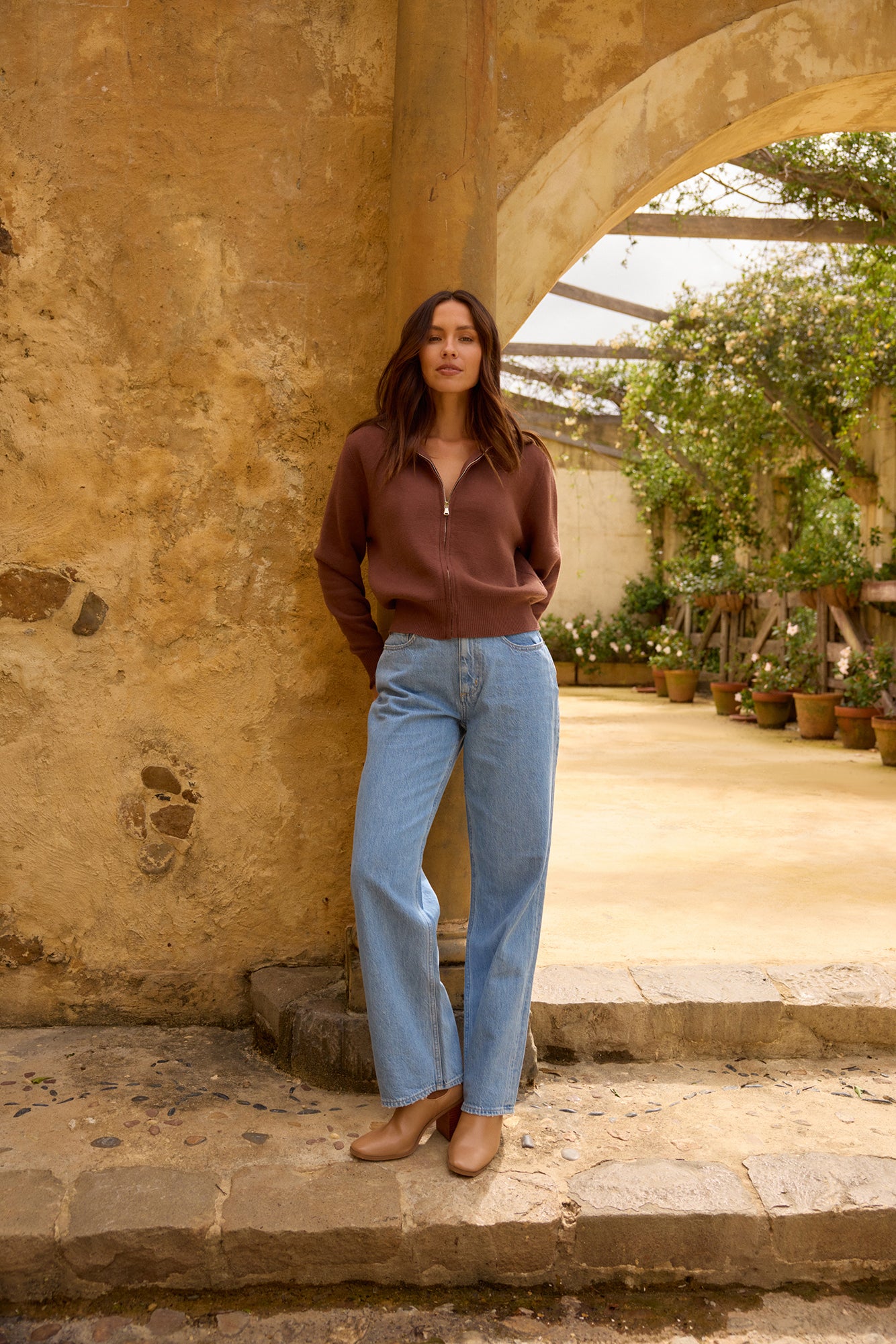 Hot Chocolate Cardigan Brown-Seaa Fashion