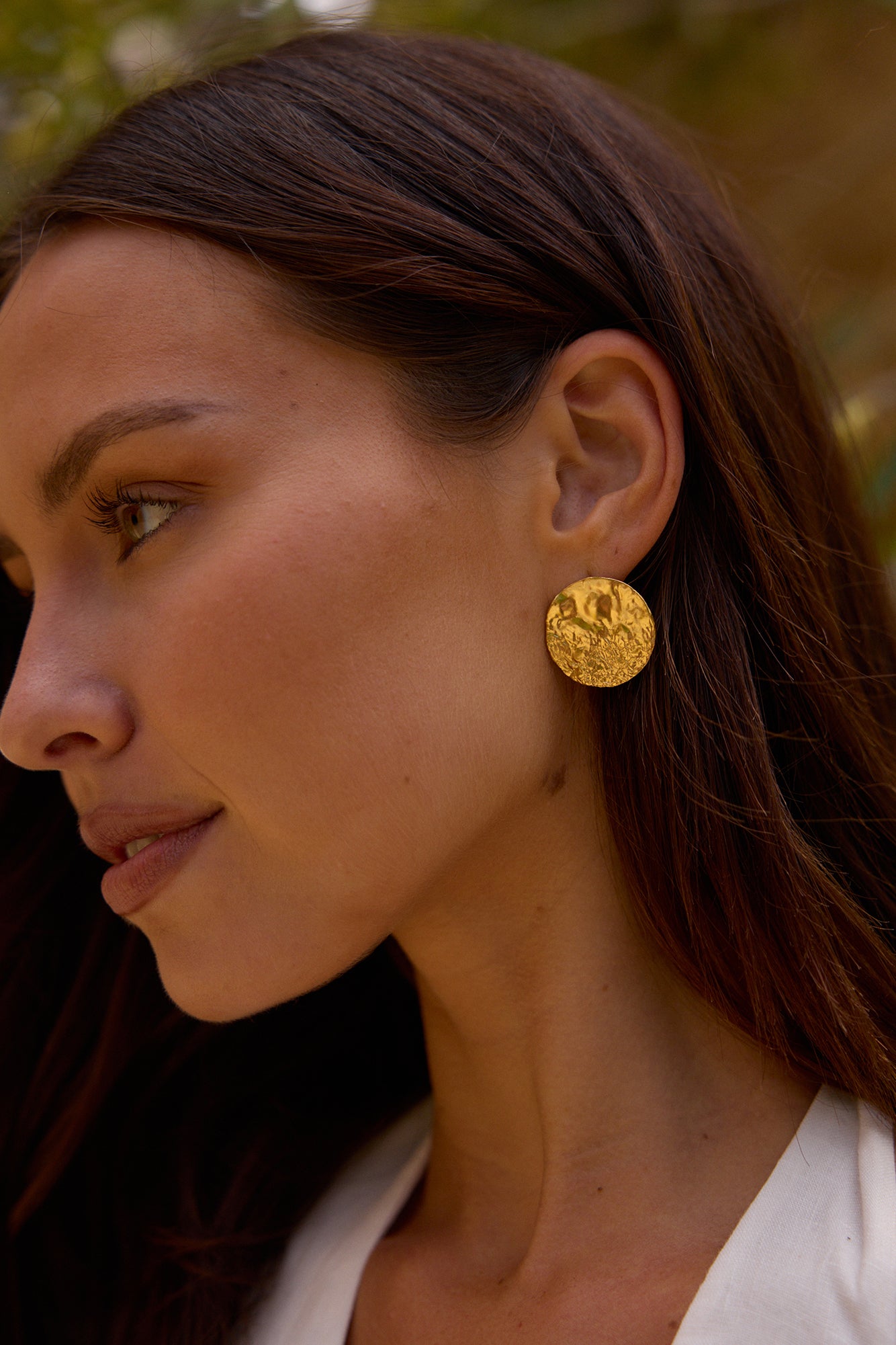 Golden Horizon Earrings Gold-Seaa Fashion