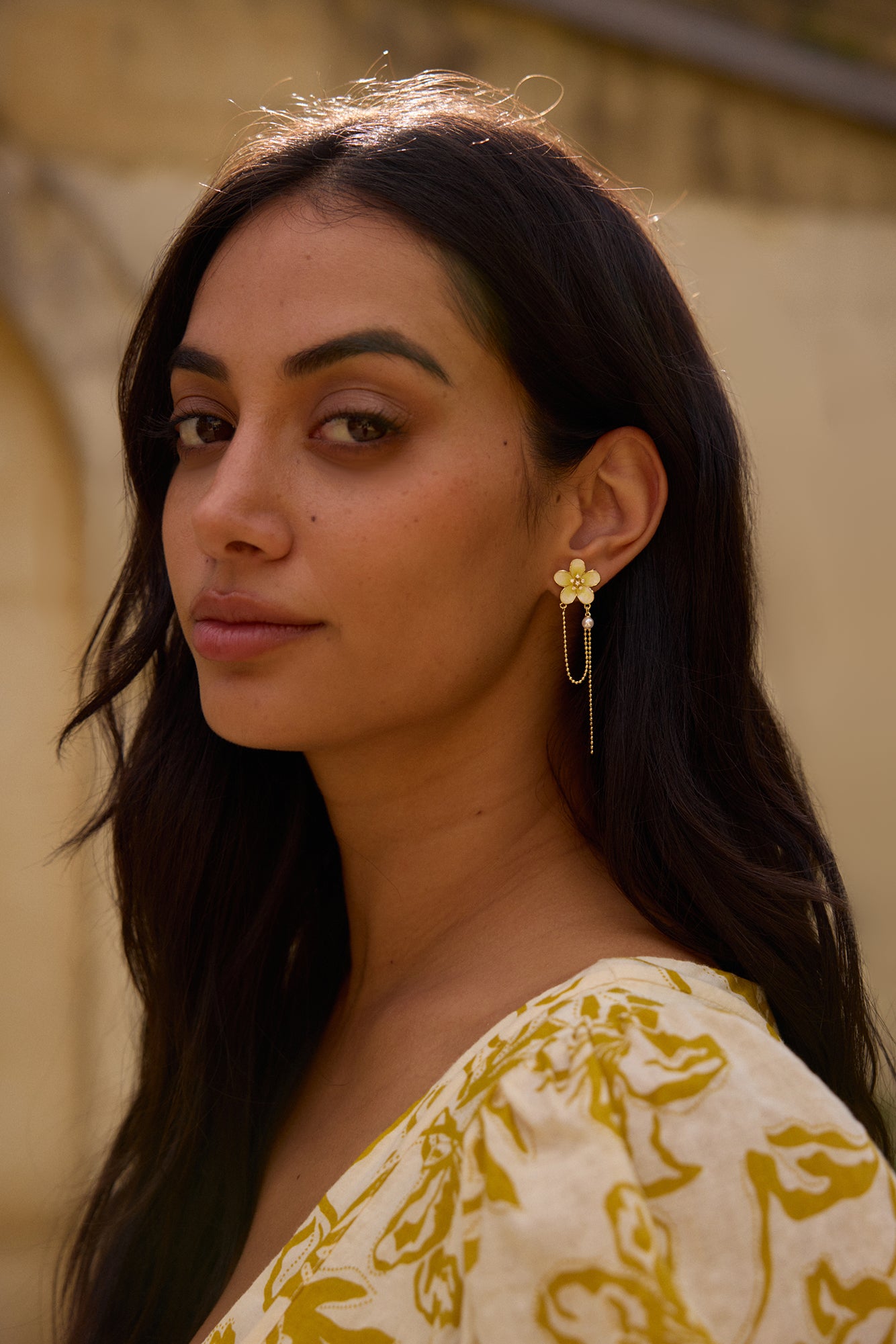 Garden of Whimsy Earrings Green-Seaa Fashion