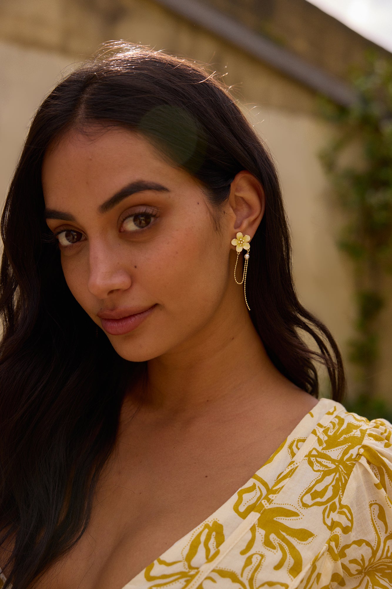 Garden of Whimsy Earrings Green-Seaa Fashion