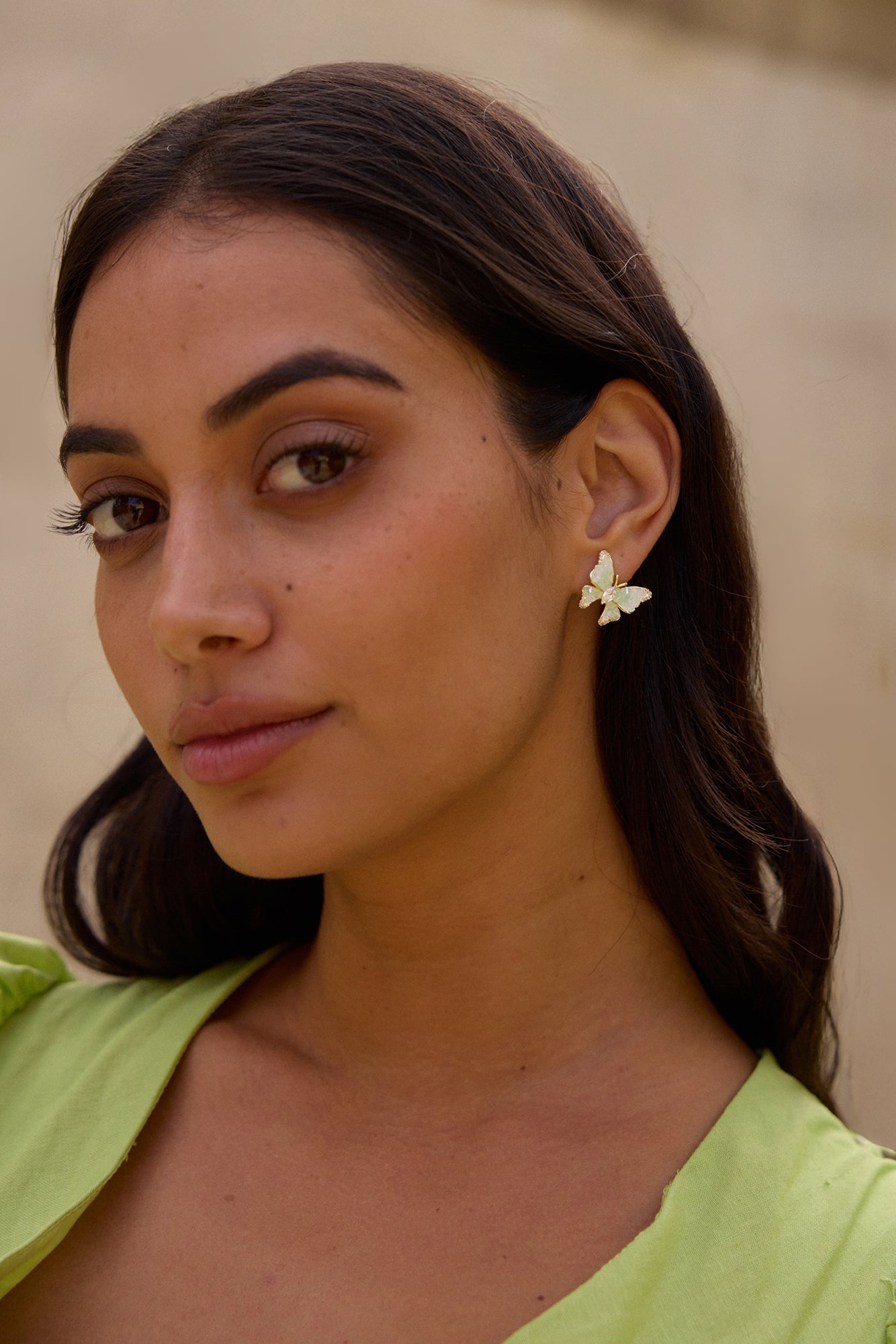 18k Gold Plated Whimsy Earrings Gold-Seaa Fashion