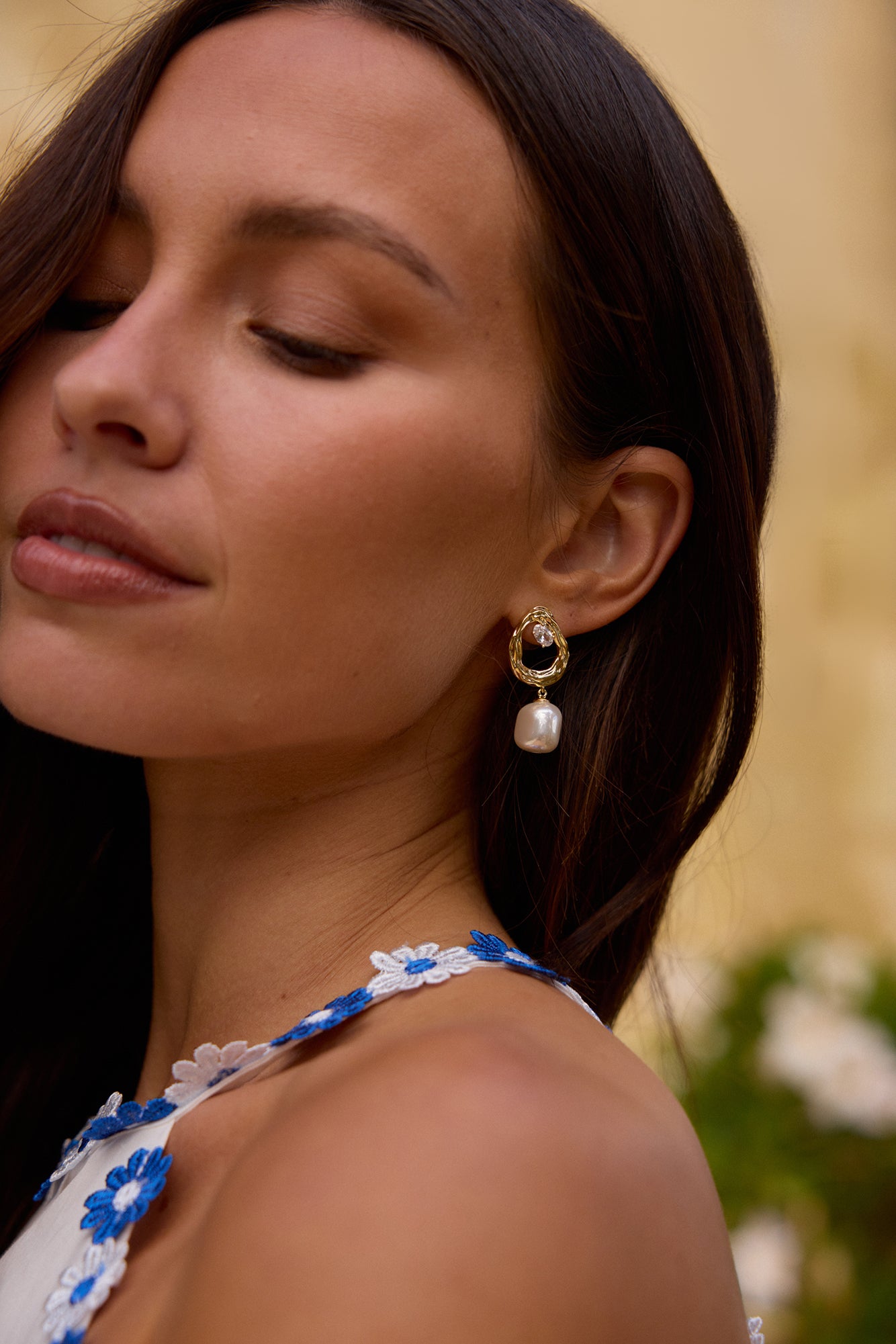 Golden Halo Earrings-Seaa Fashion