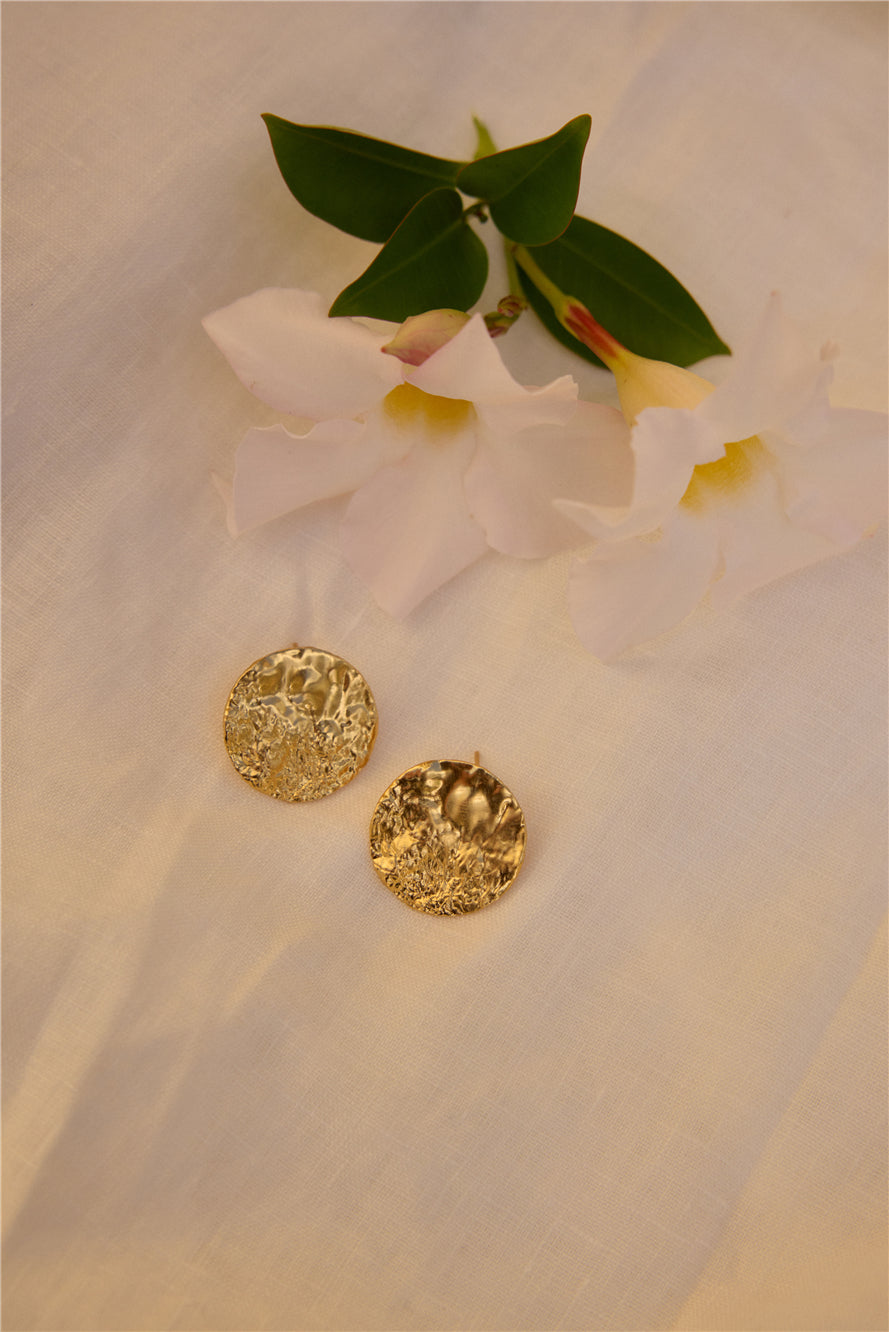 Golden Horizon Earrings Gold-Seaa Fashion