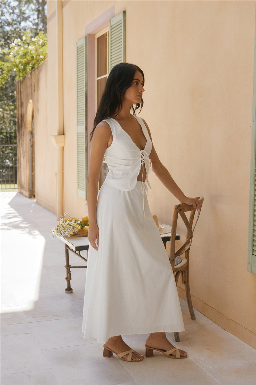 Blissful Bay Set White-Seaa Fashion