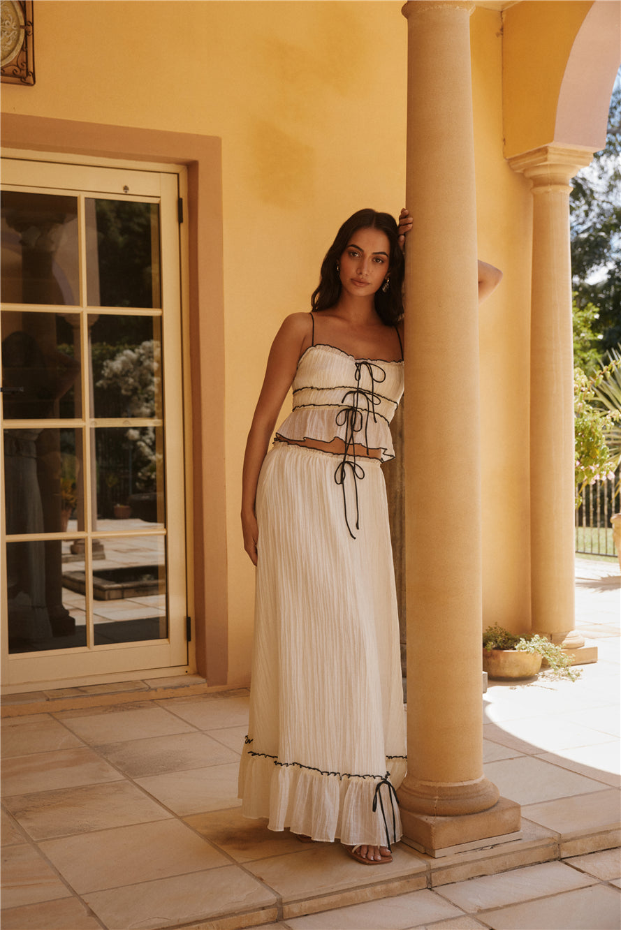 Delicate Dusk Set White-Seaa Fashion