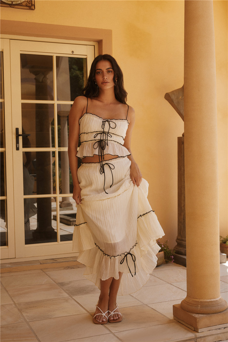 Delicate Dusk Set White-Seaa Fashion