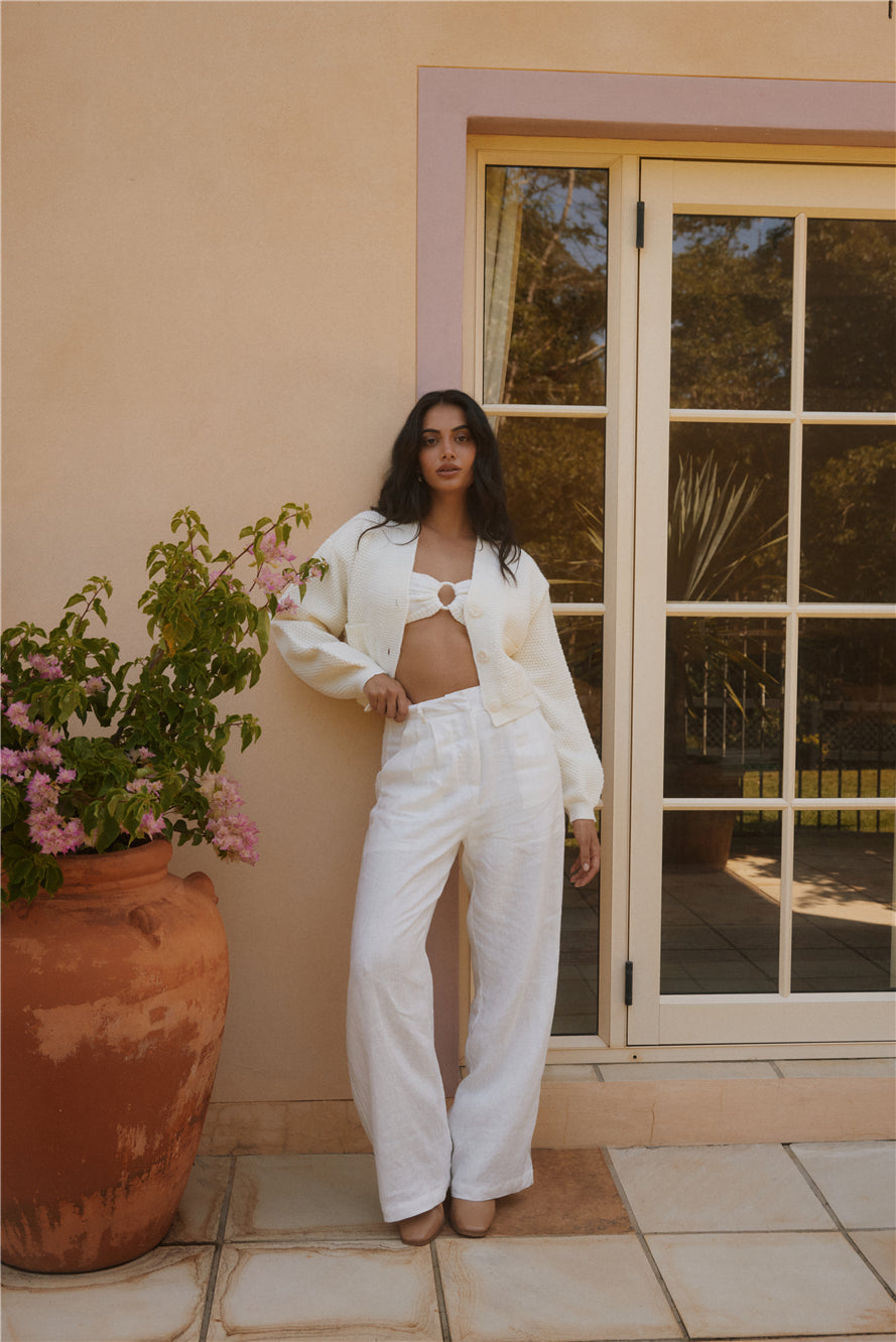 Bayview Cardigan Cream-Seaa Fashion