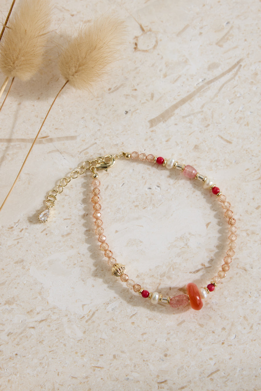 18k Gold Plated For The Ride Bracelet Gold-Seaa Fashion