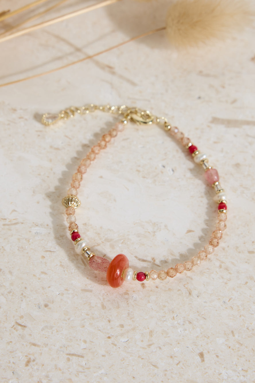 18k Gold Plated For The Ride Bracelet Gold-Seaa Fashion